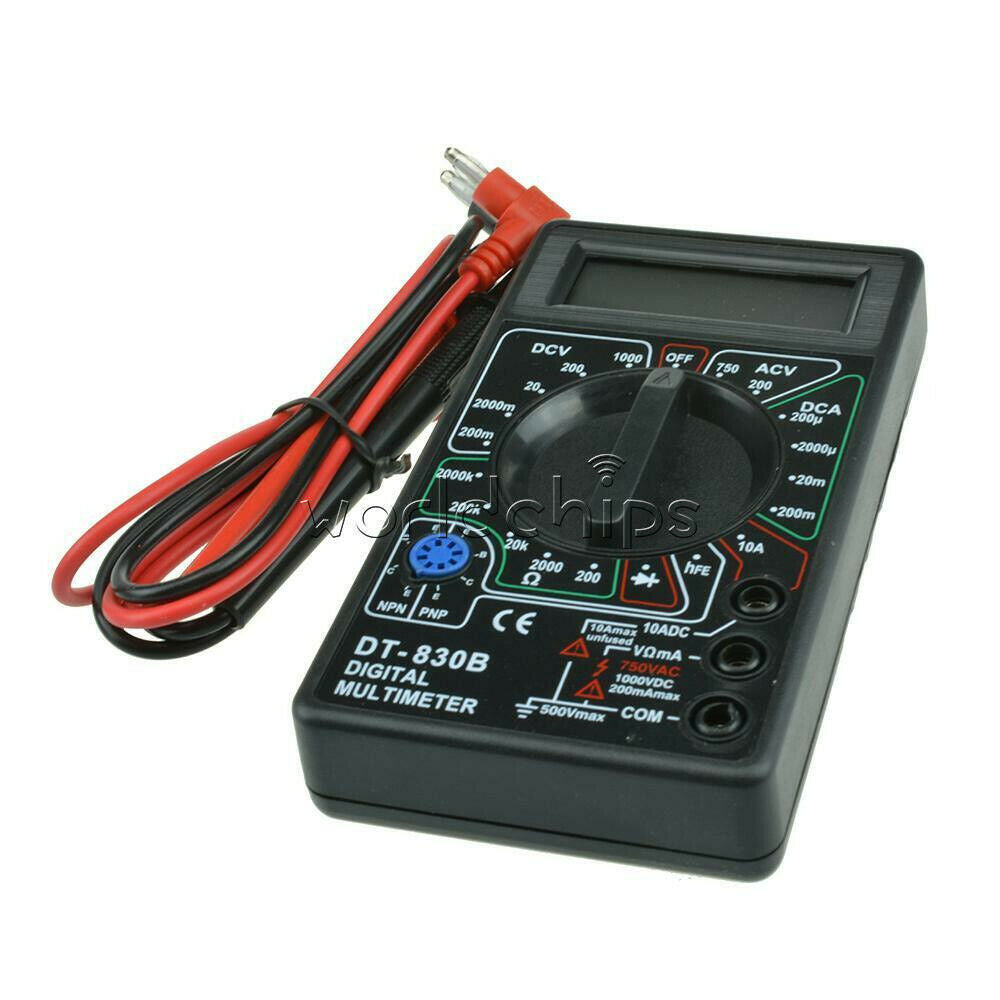 Digital DT-830B Multimeter AC DC Voltmeter Ohmmeter Electrical Multi Tester
