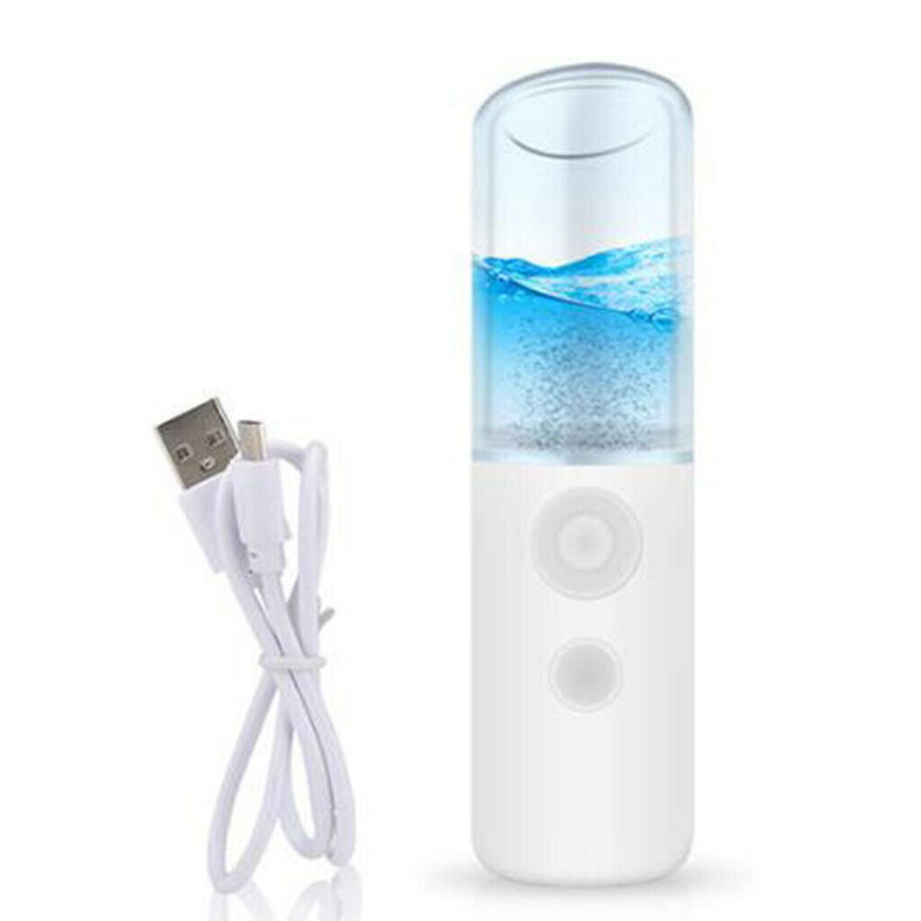 2x Handy Mini Nano Spray Atomization Face Hydration Facial Moisturizing Mist