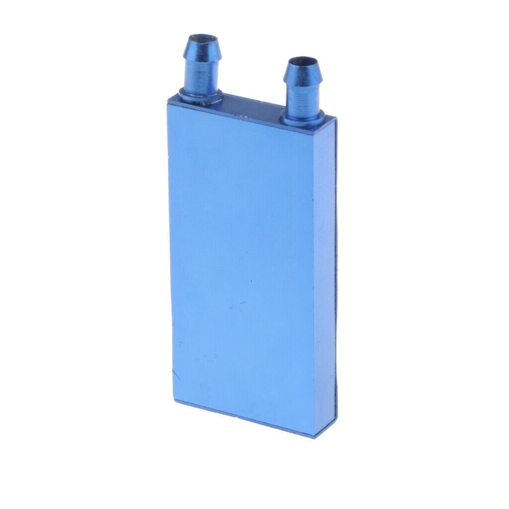 Aluminum Water Cooling Block for CPU Graphics Radiator Heatsink 40x80mm