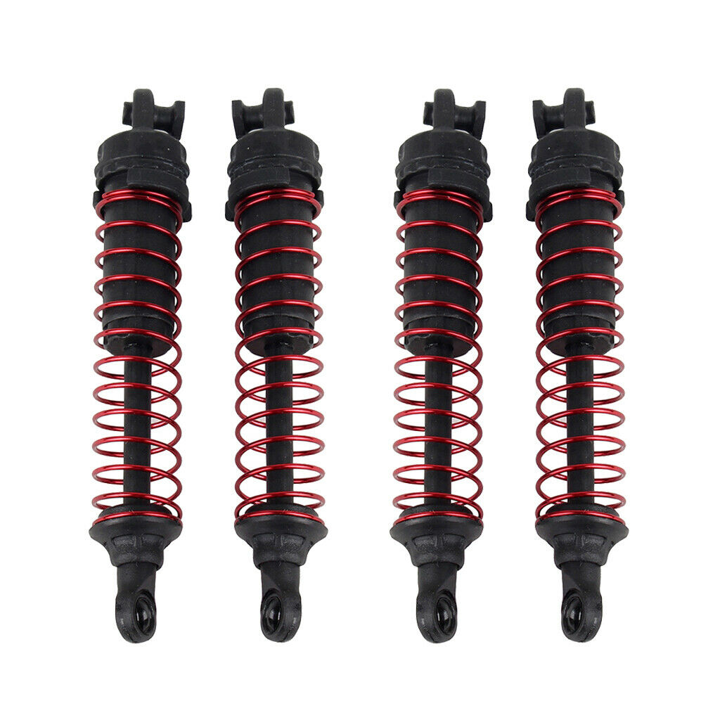4Pieces XINLEHONG 9125 1/10 RC Car Shock Absorber 2.4G High Speed Toys Parts