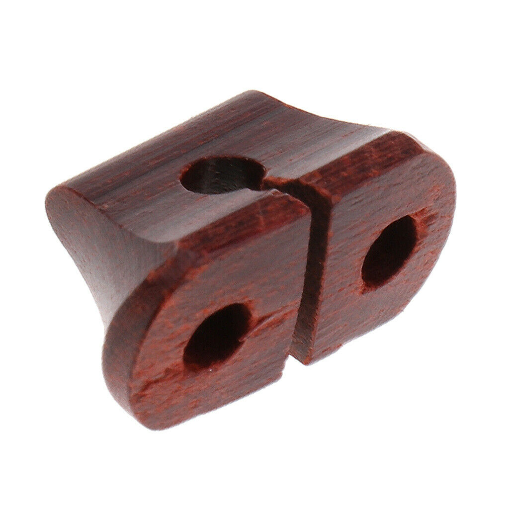 Professional Erhu Accessories Erhu Bridge Made of Red Sandalwood