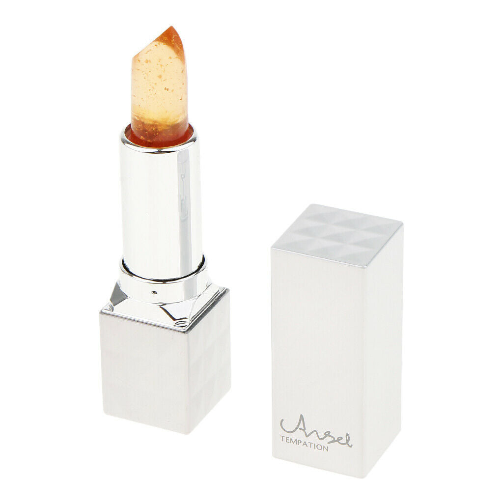 Flower Lipstick Jelly Clear Magic Changing Lip Temperature Change  Yellow