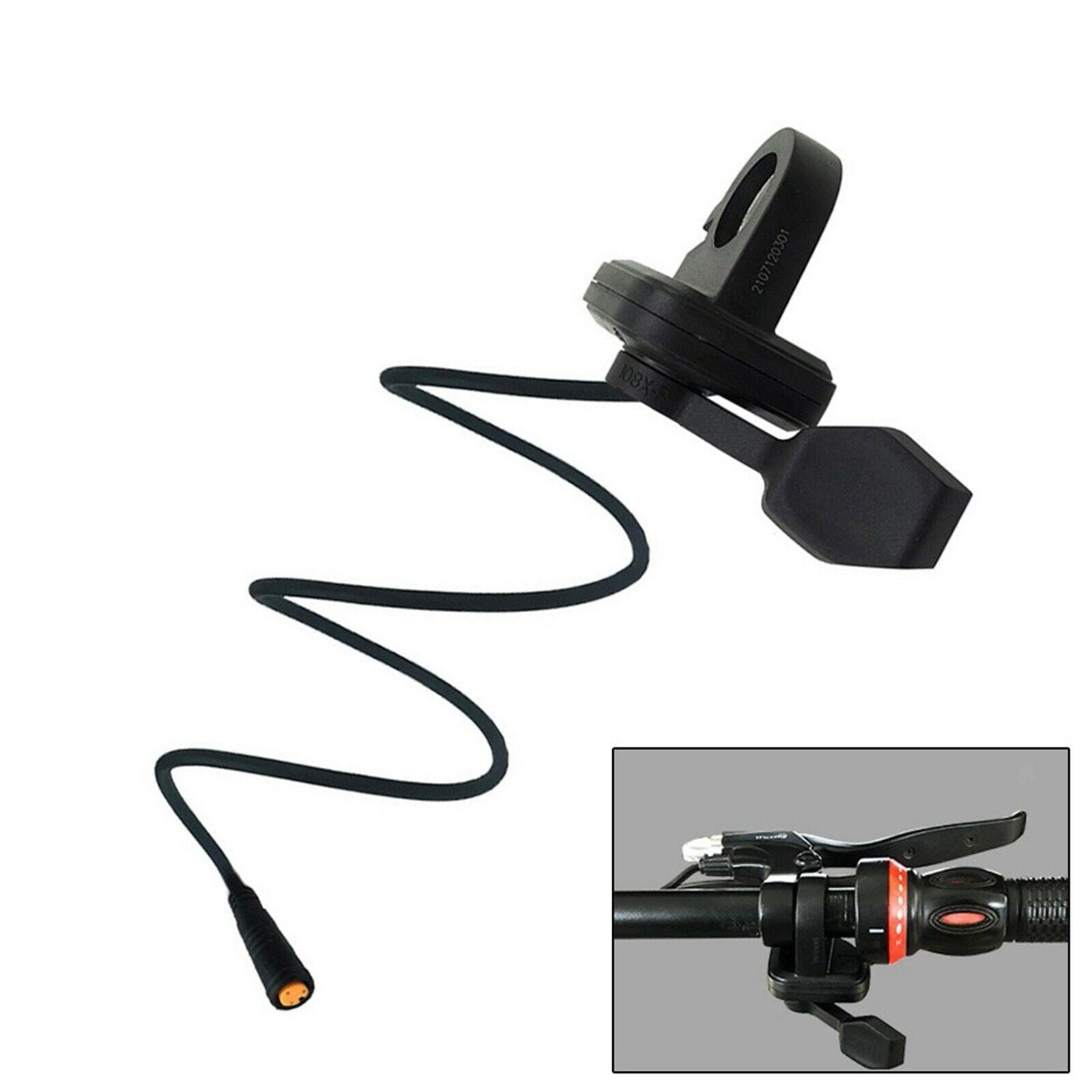 Universal Bike Thumb Throttle 12-72V for Electric Bike Bicycle E-motorcycle