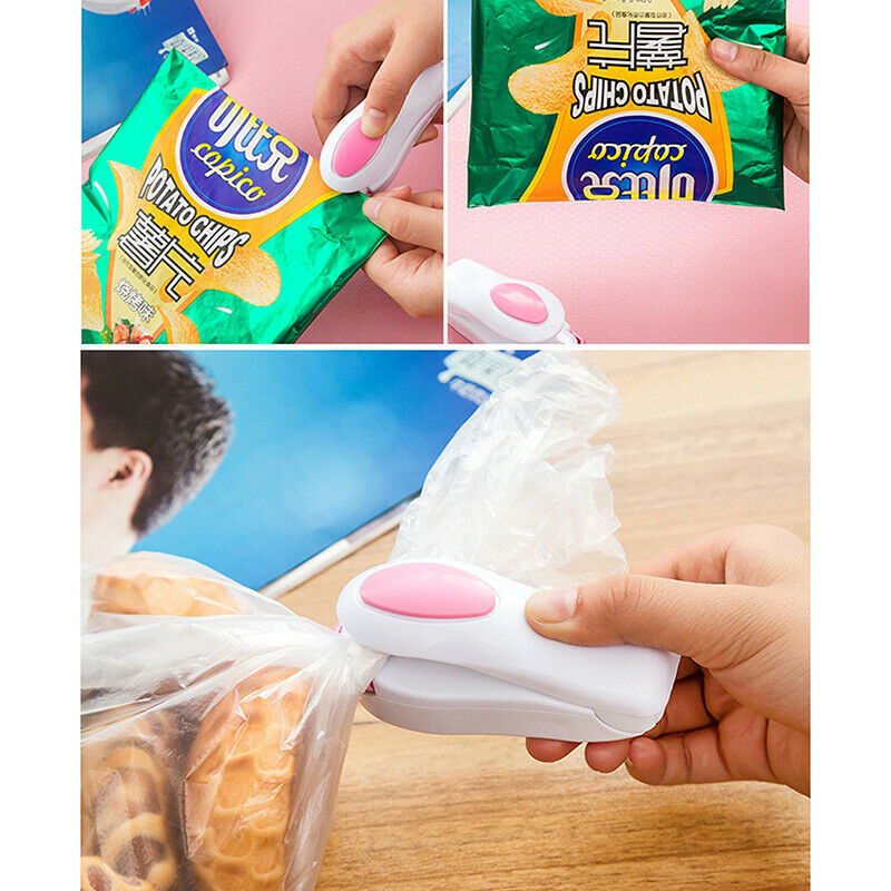 1 Pcs Mini Bag Sealer Kitchen Tools Household Tools Hand Held Sealer Mach JY