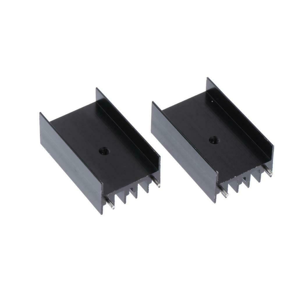 20x 24x16-40mm MOSFET Aluminium  Sink 7805 Transistor Heatsink Radiator