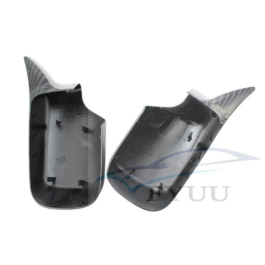 Carbon Fiber Look Side Mirror Cover for BMW E46 316i 318i 325i 330i Sedan 98-05