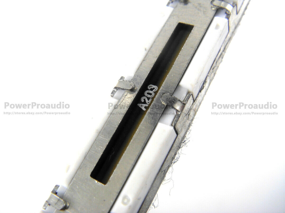 2pcs double mixer fader MG166CX-USB 75mm A20Kx2 A20K A203 for Yamaha stroke 60mm