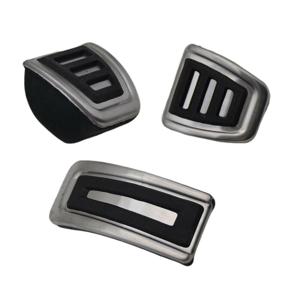 Car Stainless Steel Brake Pedals Set for Polo Bora   Golf IV   MK4