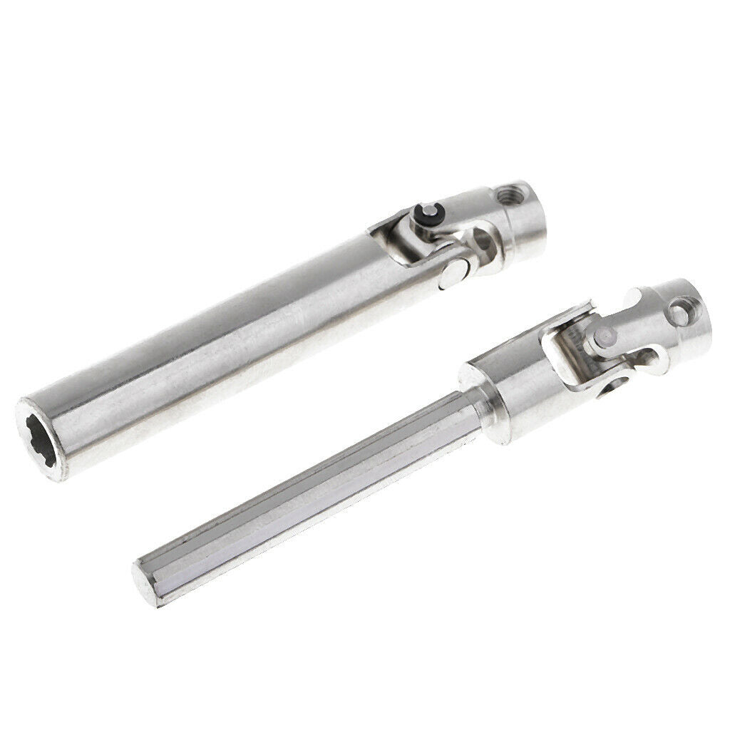 Metal Flexible Drive Shaft Cardan Joint Coupler Spline For RC Car 110-155mm