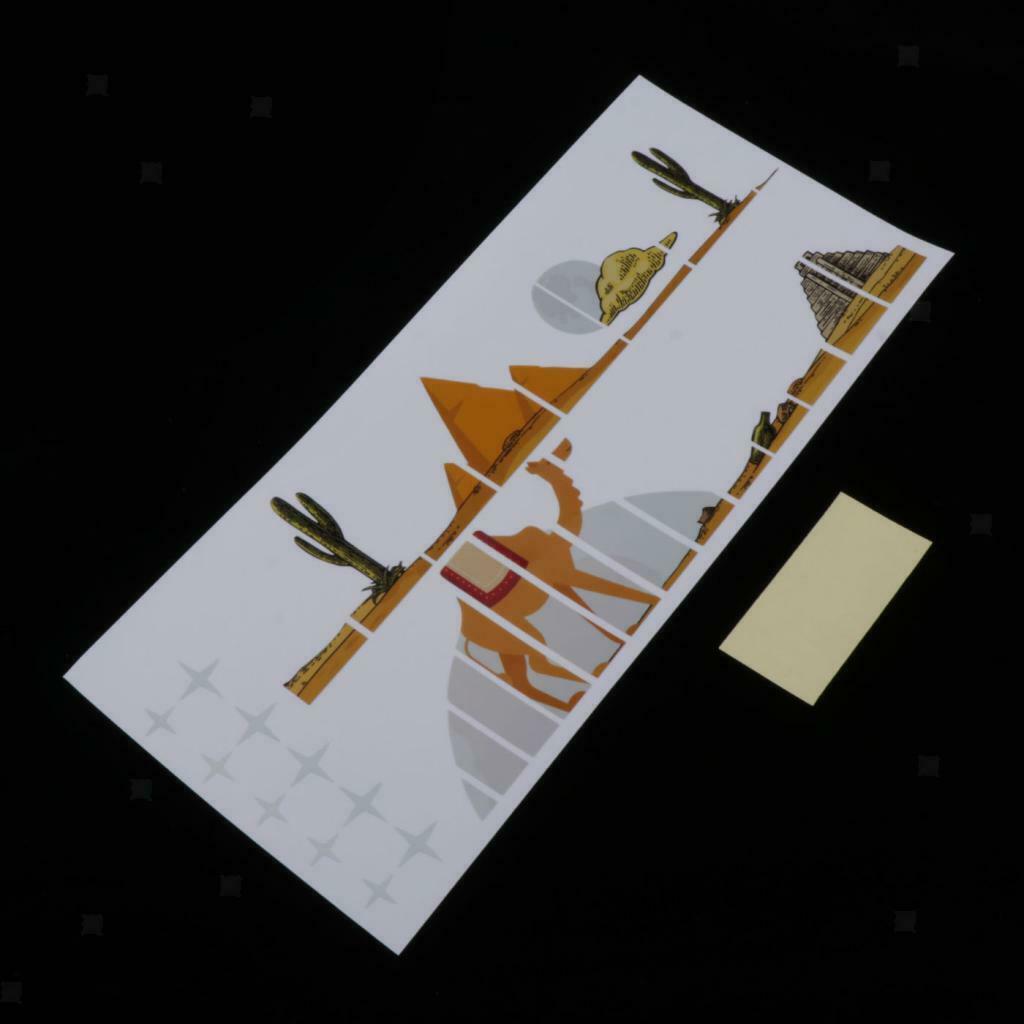 Electric Desert Camel Guitar DIY Fretboard/Fret Inlay Stickers Decoration