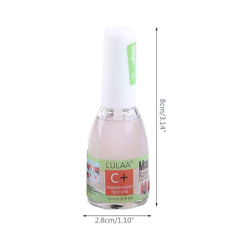 15ml Nail Polish Remover UV Gel Soak Off Removal Manicure Cleaner Tool