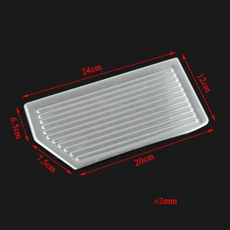 for Hyundai Tucson 2015-2020 Stainless Steel Foot Rest Pedal Pad Cover StickR6Z3