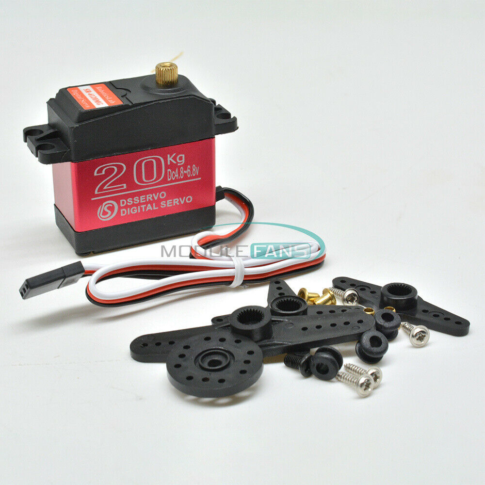 180 Degree 20kg High Torque Metal Gear Digital RC Servo Motor