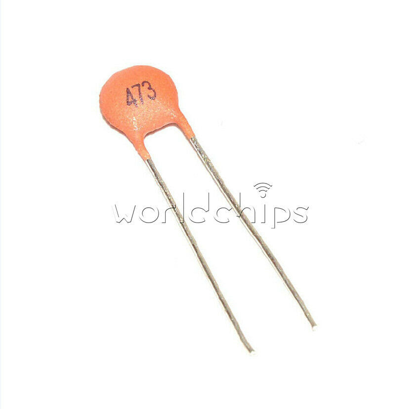 100Pcs Ceramic Capacitor DIP 0.047UF 50V 473 47000PF