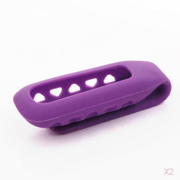 2x Silicone Soft Replace Clip Belt Holder Case Cover for  One Purple