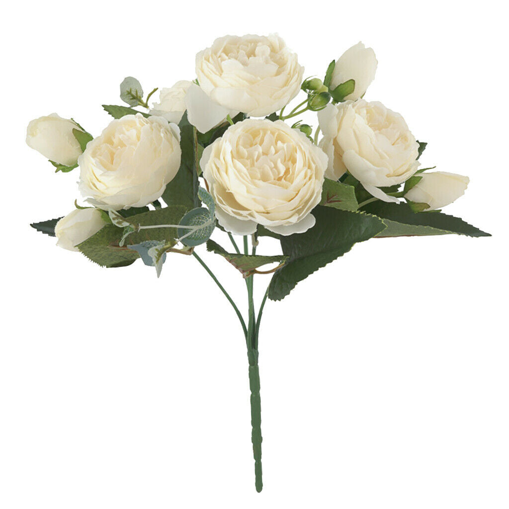 3x Flower Bunches f/ Wedding Venue Arrangement Home Party Birthday Ornament