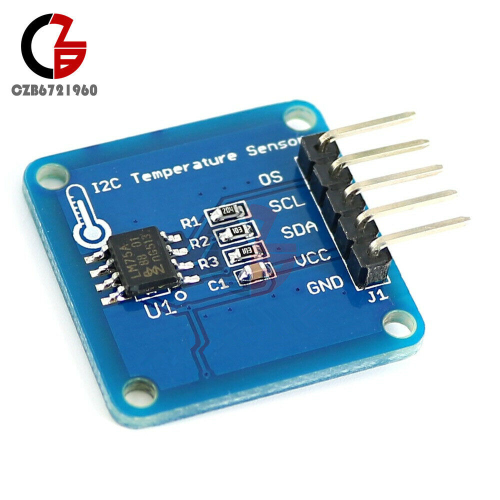 New Accuracy  IIC I2C LM75A Digital Temperature Sensor Board Module for Arduino