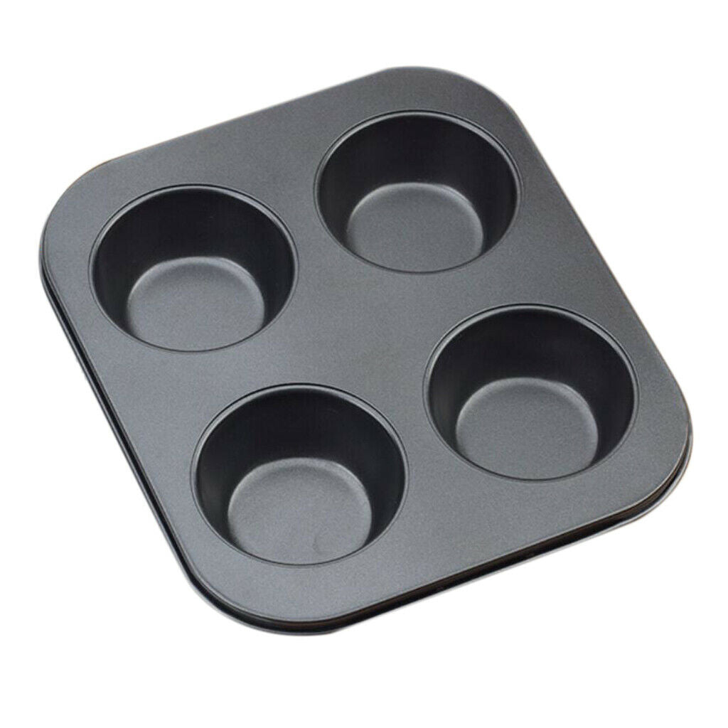 Non-stick Muffin Tray Stainless Steel Baking Tray Baking Mold Pudding Molds