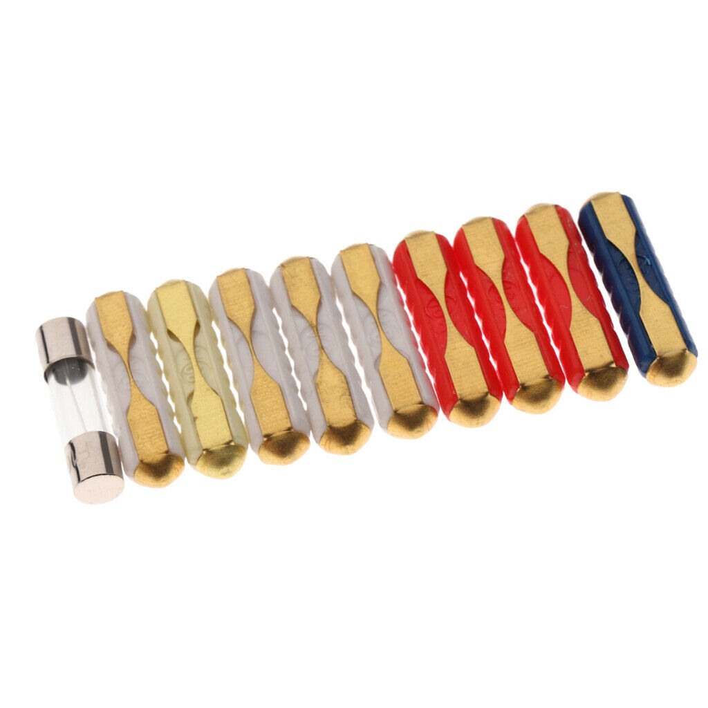 10 Pieces Assorted European Ceramic Melting Tube 23mm X 5mm
