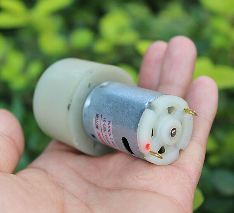 DC 12V 25-60 RPM carbon brush permanent magnet DC gear motor adjustable speed