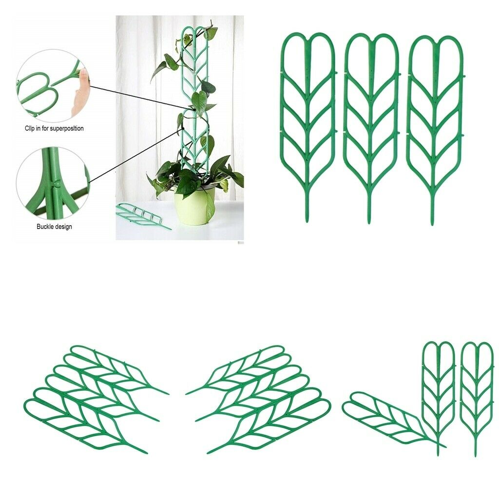 12Pieces Plant Vines Support Stand for Potted Plant Houseplant Trellis Frame