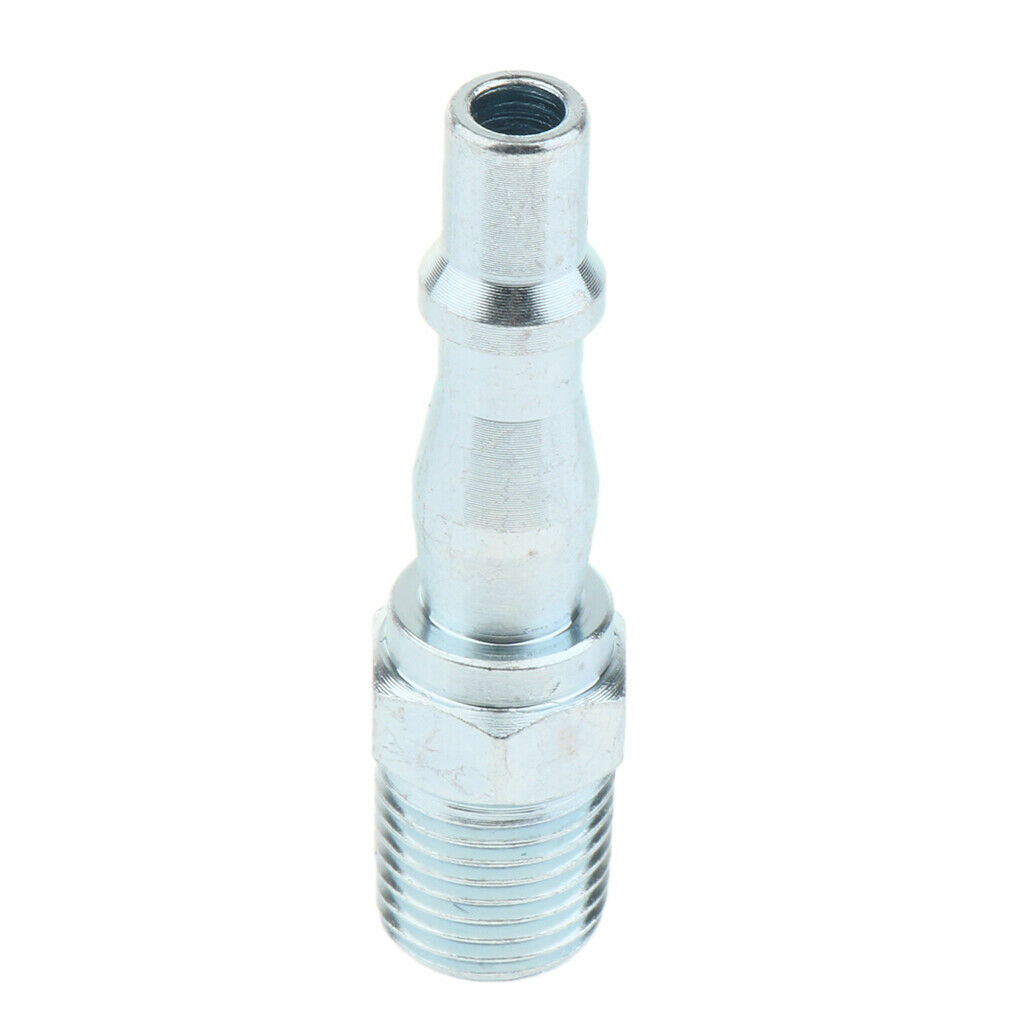 Copper Quick Coupler Air Hose Line End Connector Plug for Compressor 1/4 inch PT