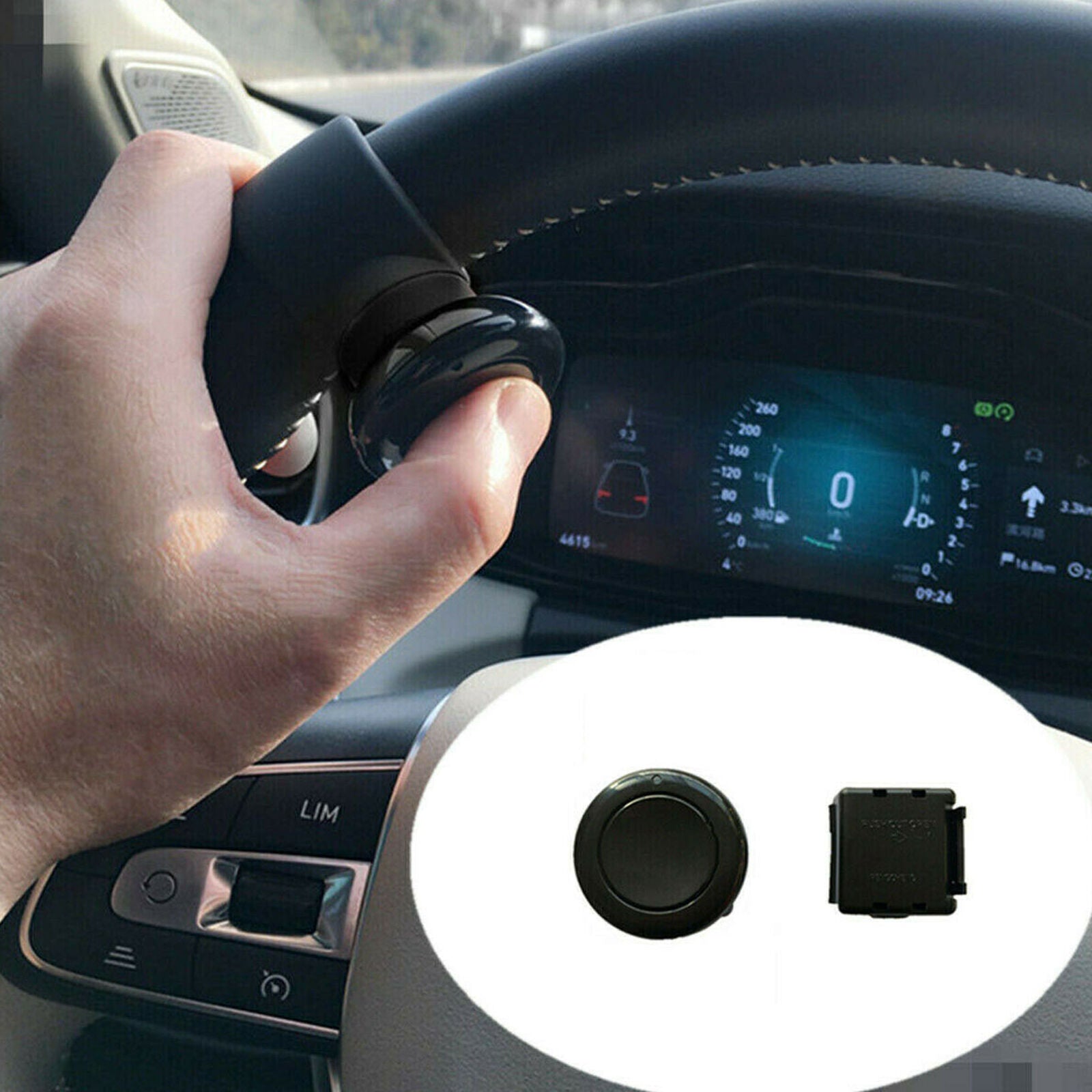 Wireless Horn Button Car Steering Wheel Horn Button Kit 12V Auto Truck Universal