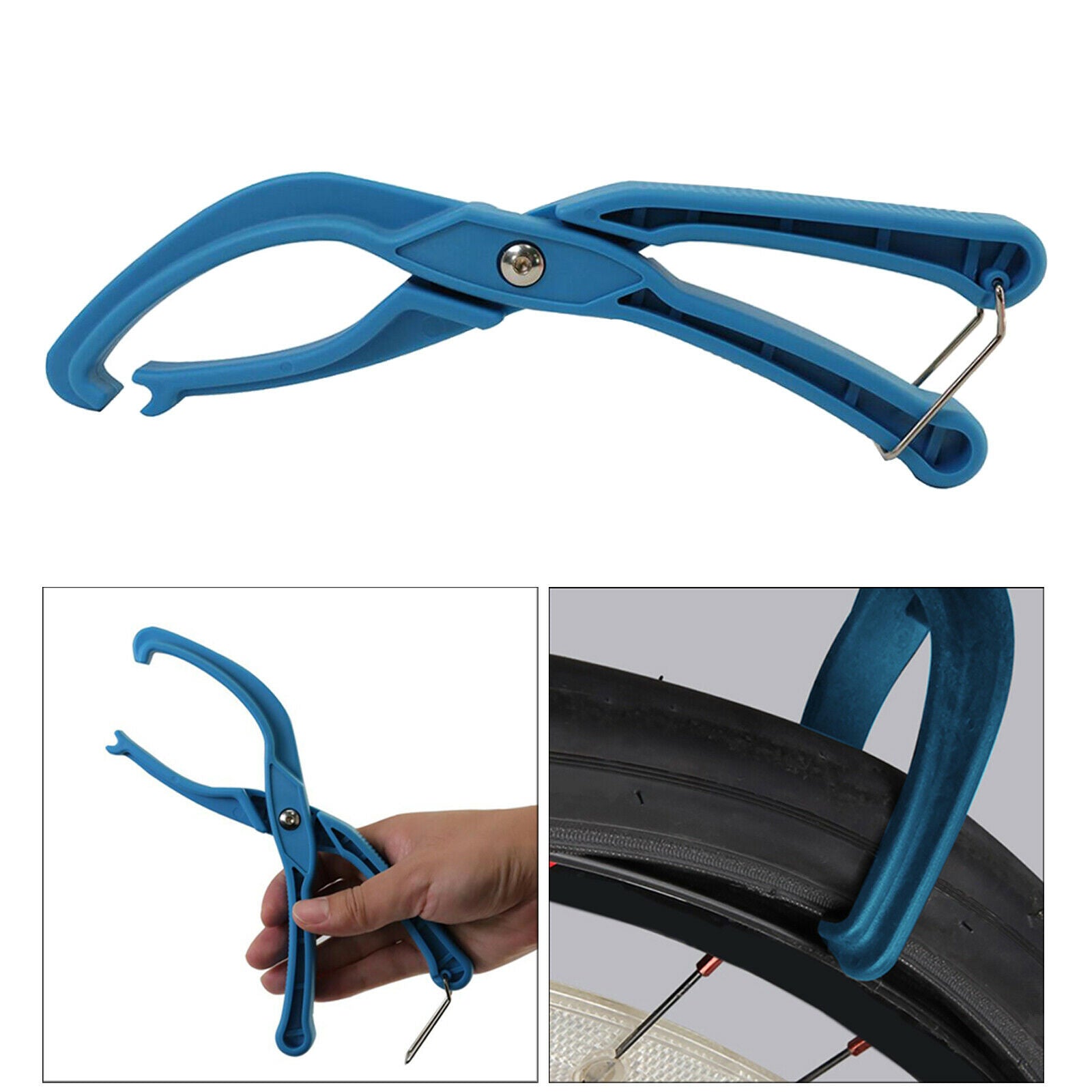 Tire Removal Clamp Bike Hand Tire Lever Bead Repair Tool for Difficult Bikes