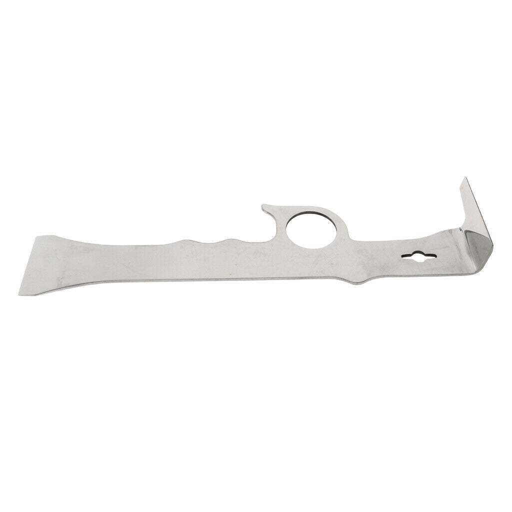 Polished Stainless Steel Beehive Bee Hive Honey Scraper Tool for Beekeepers