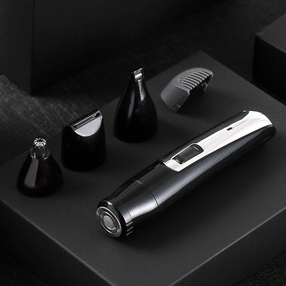 Pro Electric Men Shaver Hair Clippers Trimmer Beard Nose Cutting Machine Set