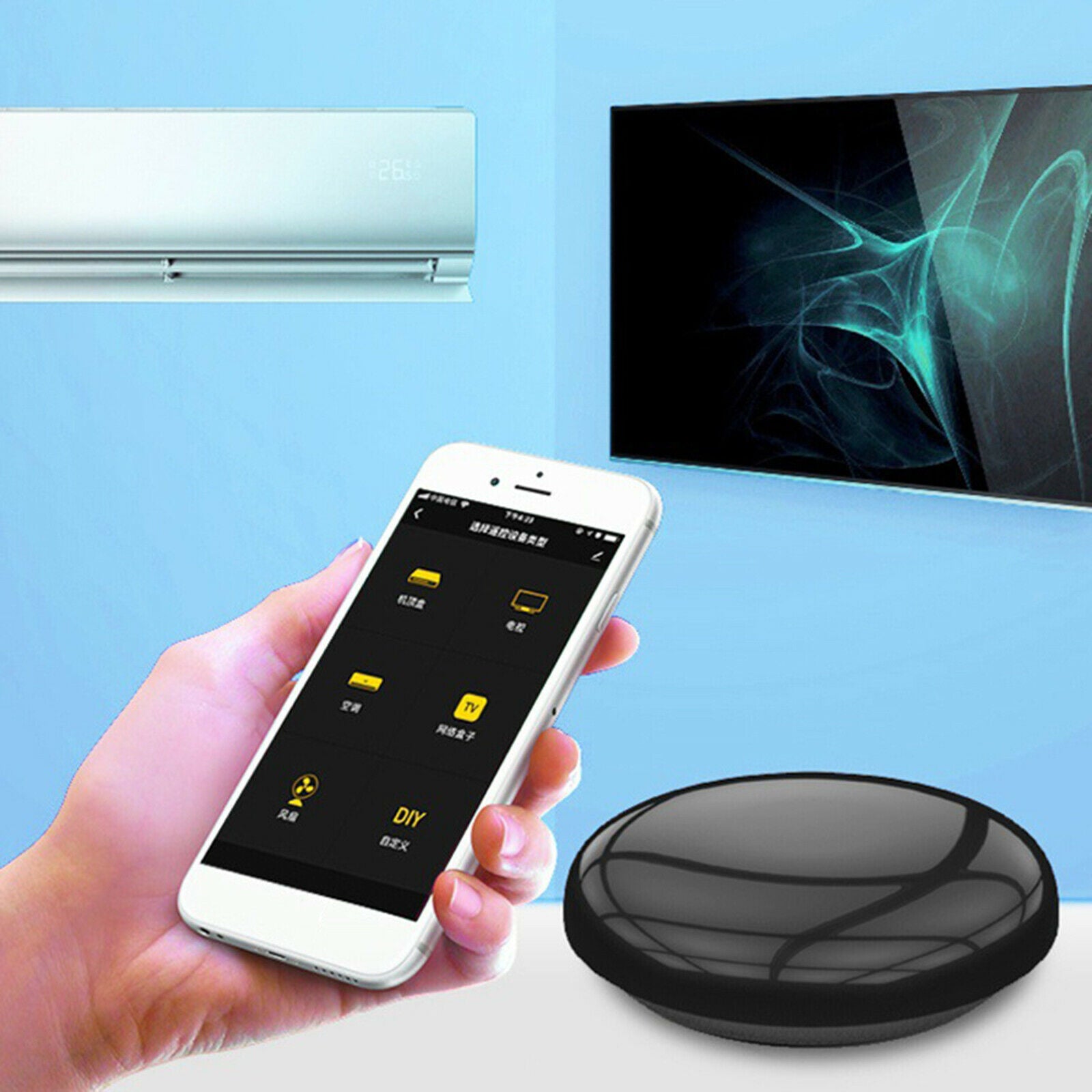 WiFi IR Remote Controller Automatic Infrared Control for Air Conditioner TV