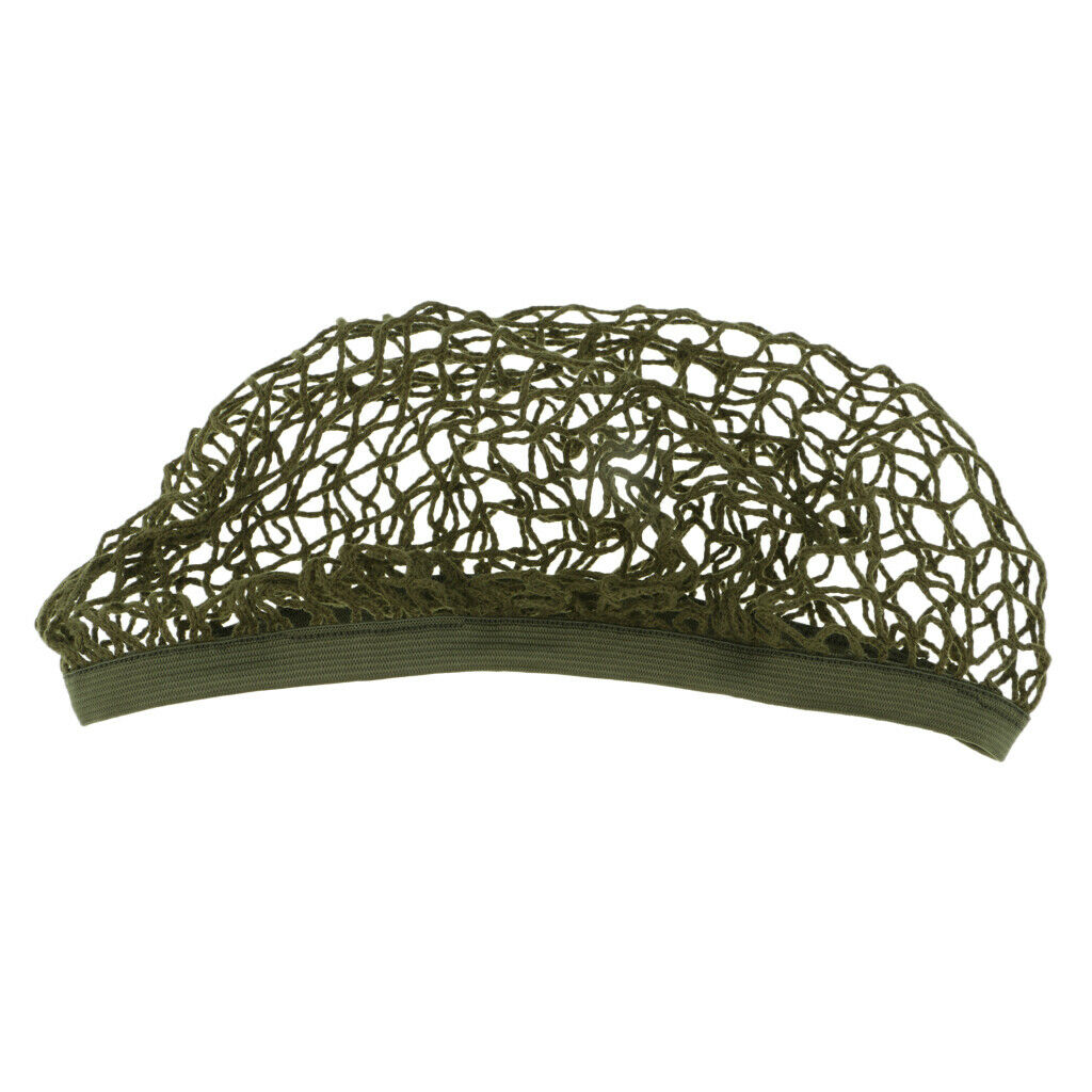 Helmet Net Cover, Camouflage Helmet Net, For M1, M35, M88, MK1, MK2, GK80, Green
