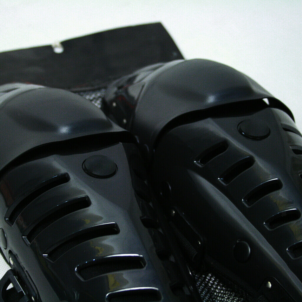 Black Motorcycle Gear Knee Protector Protectors Protectors