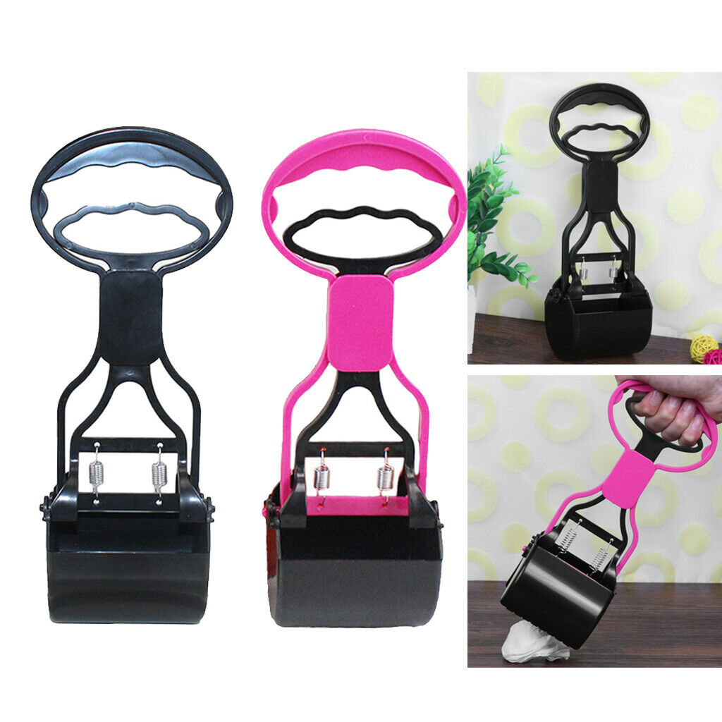 2Pieces Portable Durable Dog Poop Scooper Pet Outdoor Litter Removal Tools