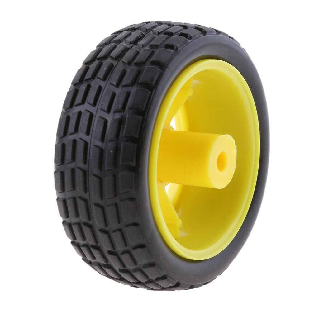 Smart Robot Car Tire Wheel Gear DC3-6V