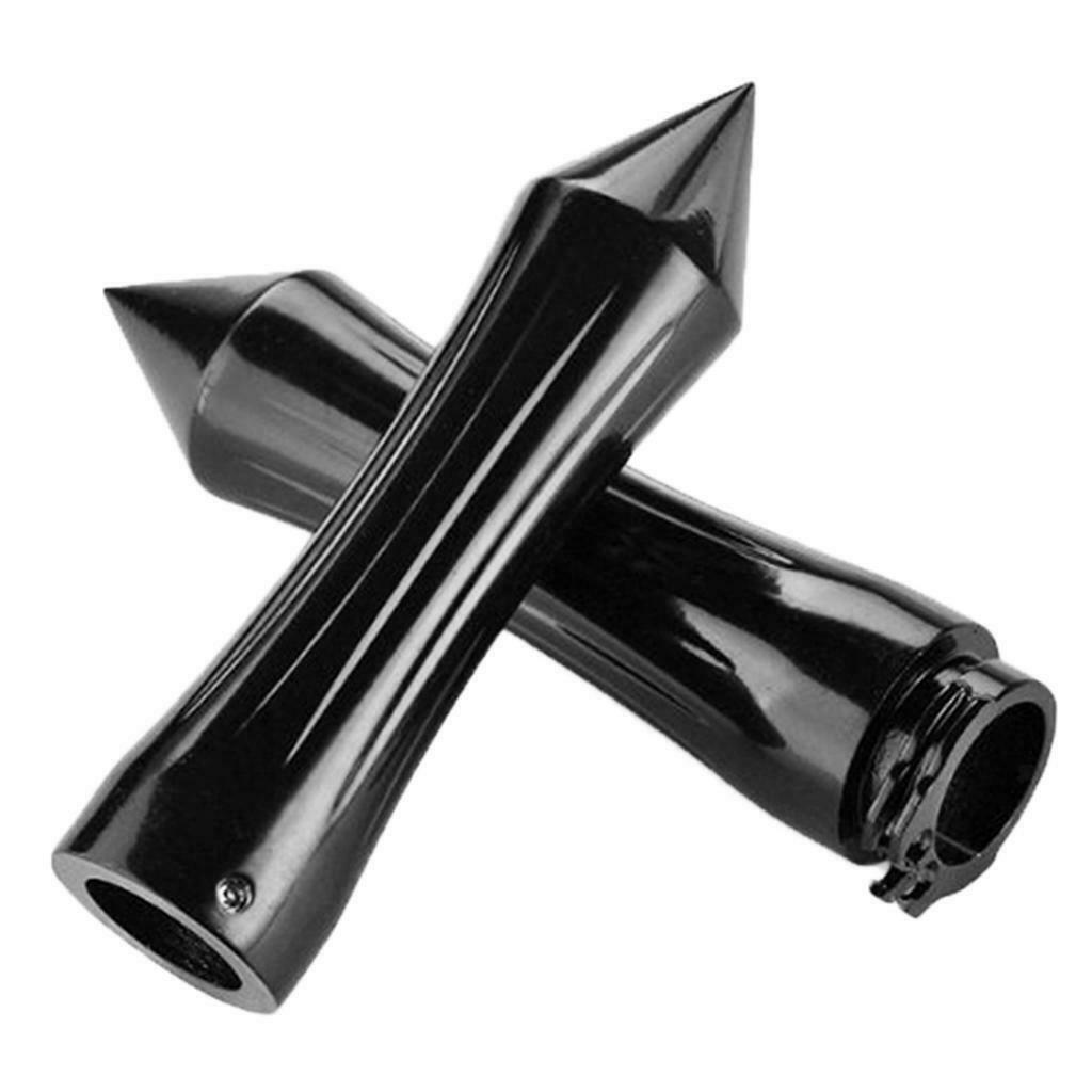 1 Pair of Universal 1 "black  Shaped Motorcycle Grips