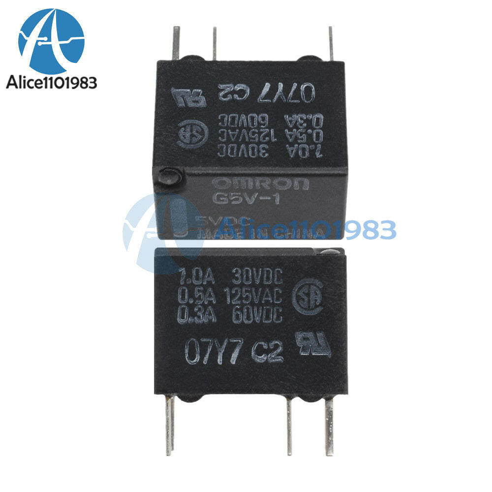 10PCS New 5V G5V-1-5VDC Signal Relay 6 PINs for Omron Relay 6Pin Hot