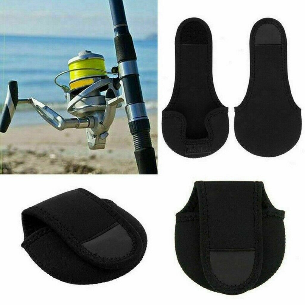 Elastic Fishing Bag Spinning Reel Pouch Baitcasting Protective Case Cover Holder