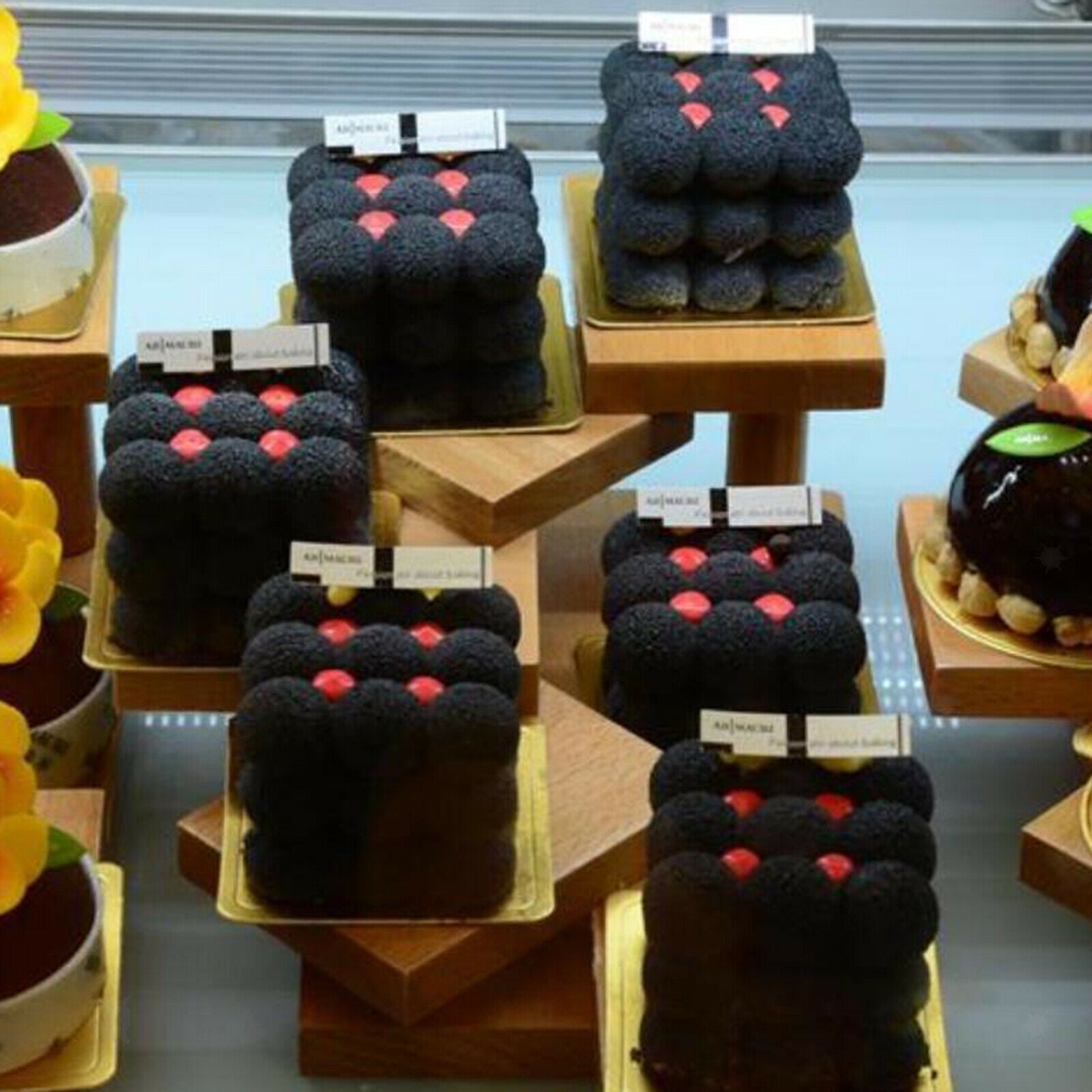 Cube Silicone Mold Dessert Fondant Pastry Baking Mould DIY Soap Candle