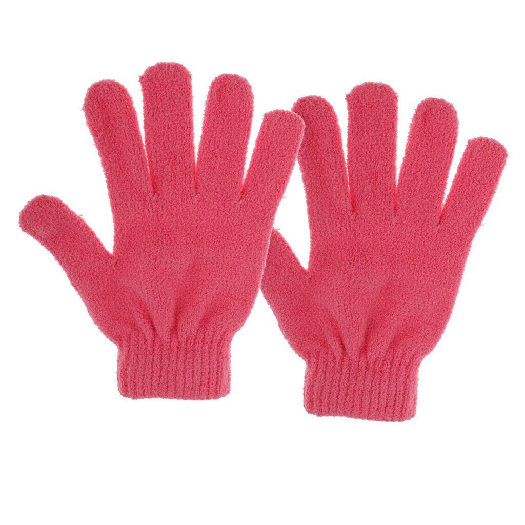 2 Pieces Ultra Soft Cotton Long Hair Drying Glove  Shower