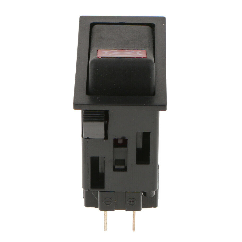 One Gang Dual-Pin On-Off Rocker Switch Waterproof Encapsulated Toggle Switch