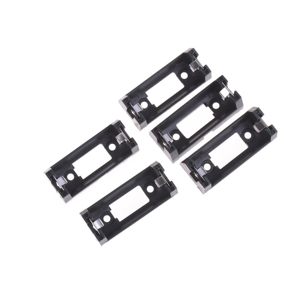 5x  PCB Plug-in Type CR123A Lithium Battery Holder Socket Black  T slYJUSRDR SJ