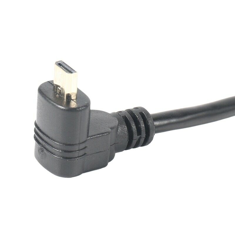 30cm Micro-MI Right Angle Male to MI Male (90 Degrees) - Supports 4k (Type B) X6