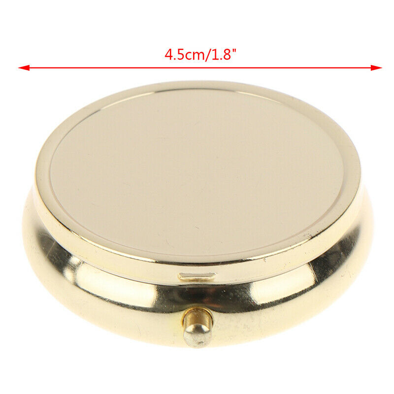 Metal Pill boxes Medicine Organizer Container Medicine Case  Pill  Candy .l8