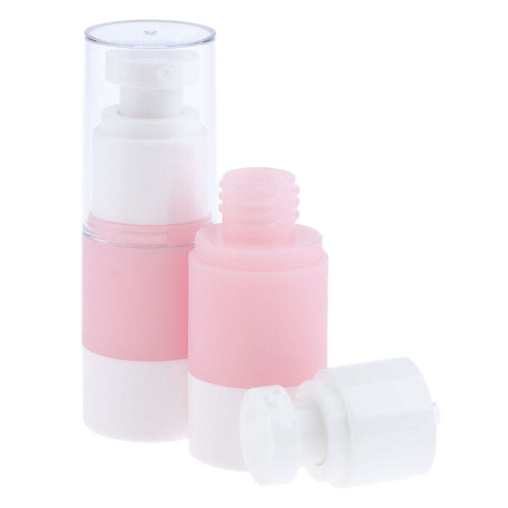 8Pcs Portable Empty Cosmetic Makeup Sterile Airless Pump Spray Bottles