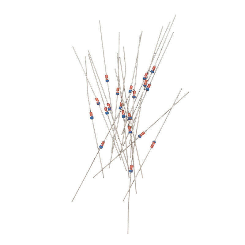 20Pcs Germanium Diode 1N34A Diodes Instrument Parts Accessories 1N34 DO-35
