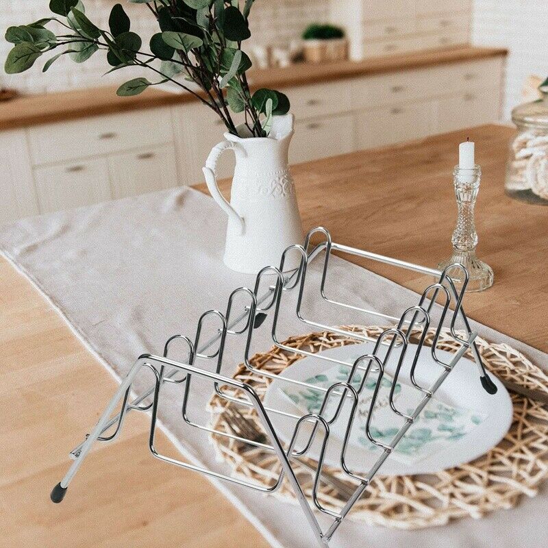 Dish Drying Rack Kitchen Dishes Rack & Plate Holder Dish Drainer K7G9G9