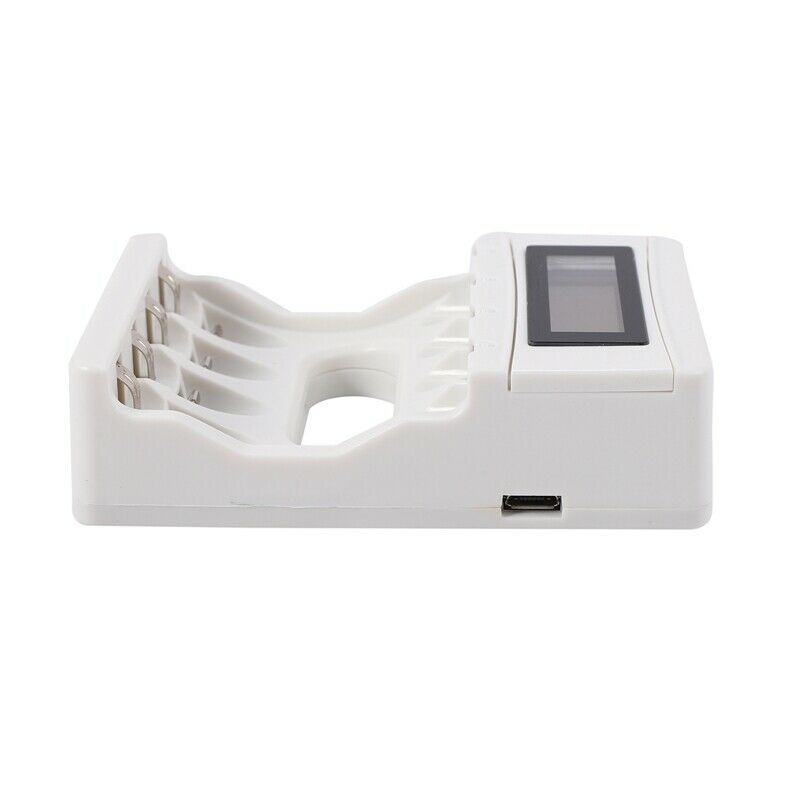 4 Slots Lcd Screen Usb Battery Charger For Rechargeable Aa/Aaa/Ni-Cd/Ni-Mh T2U1