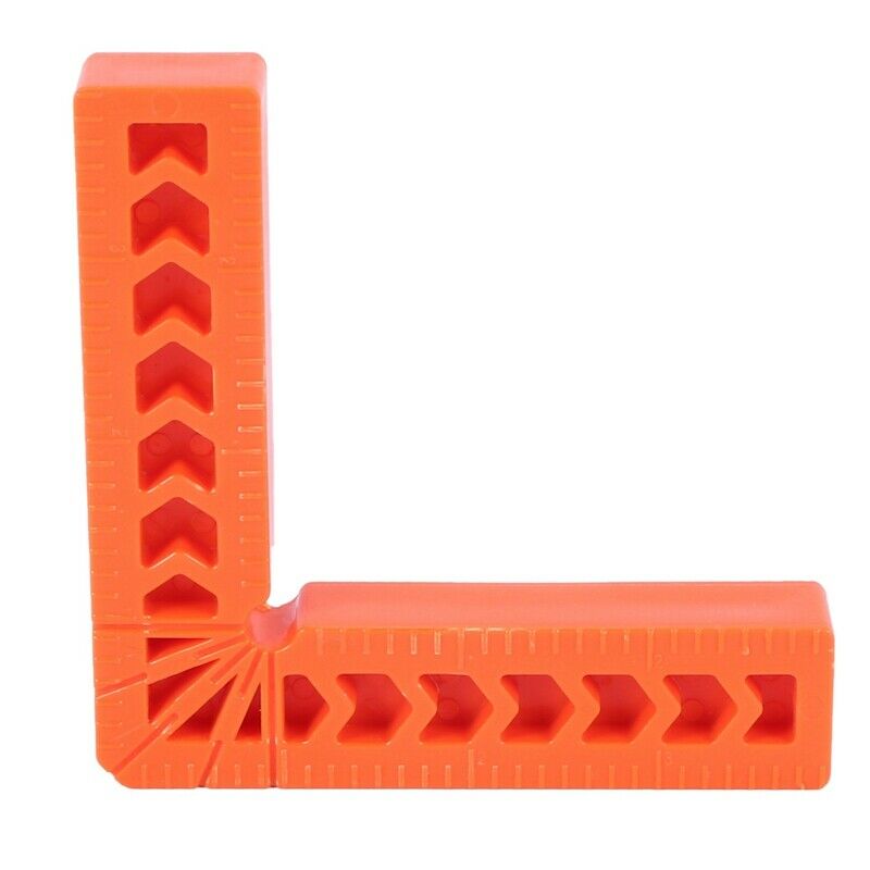 Plastic 90 degree right angle ruler 4 inch woodworking tool auxiliary locator R7