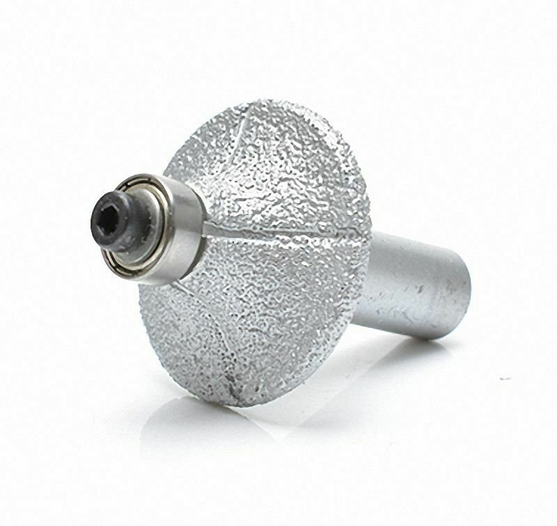 1 of R8 Dia. 31mm Diamond Profile Wheel Router bit Bullnose